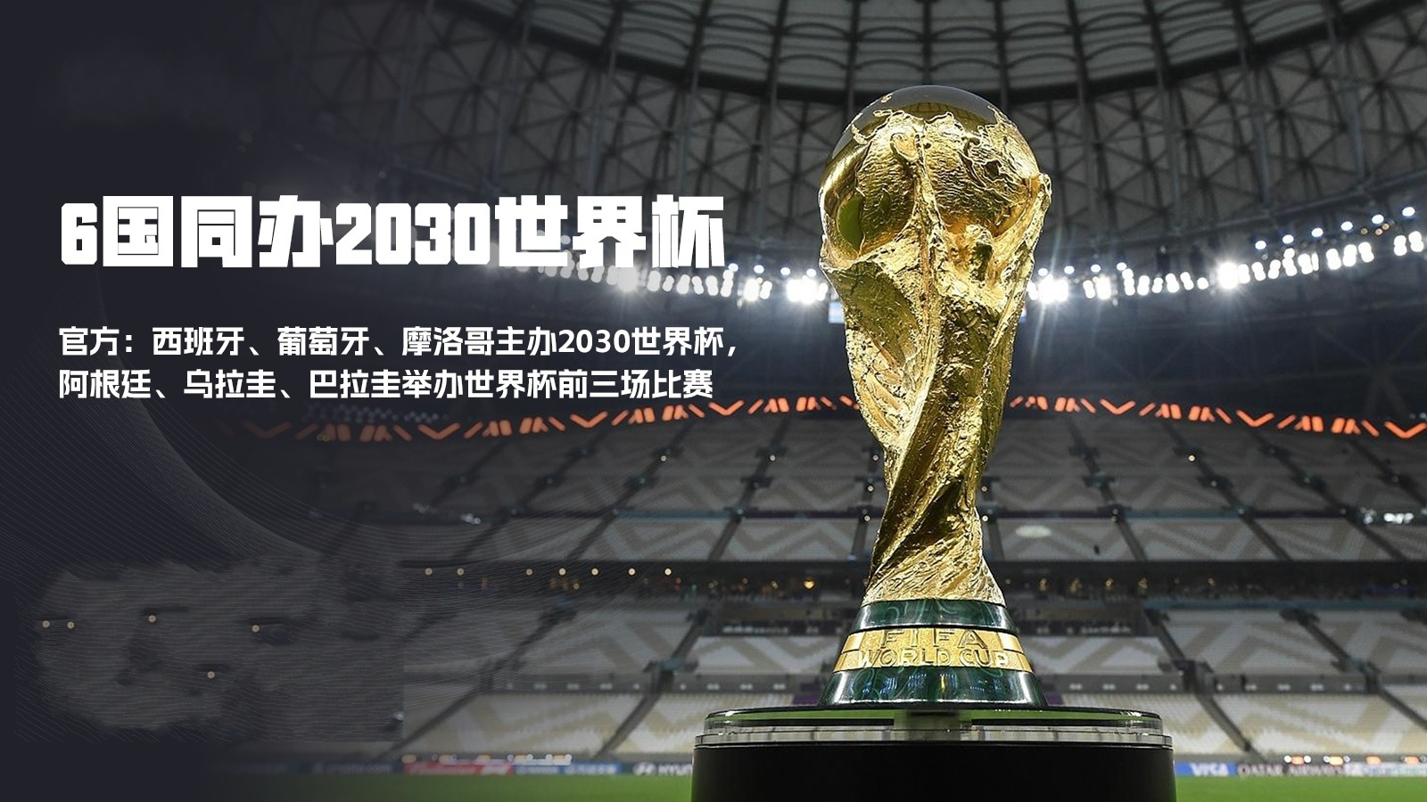 2030年世界杯,第24届国际足联举办的世界杯